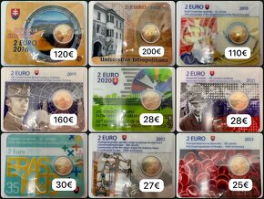 2 euro Slovensko 2009 - 2023 coincards - 2