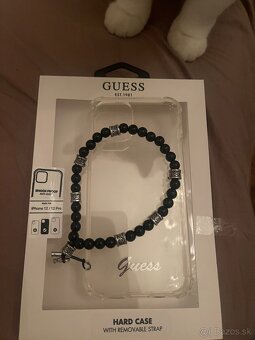 Guess biely obal na iphone 12/12 pro - 2