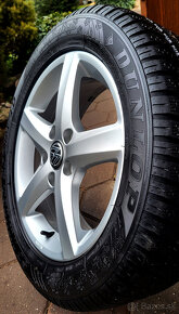 alu R16 5x112 zimné pneu 205/55 orig. VW Golf, Touran, Caddy - 2