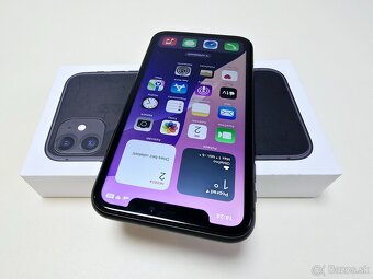 Apple iPhone 11 64GB Black ,Nová Batéria 100% TOP STAV - 2