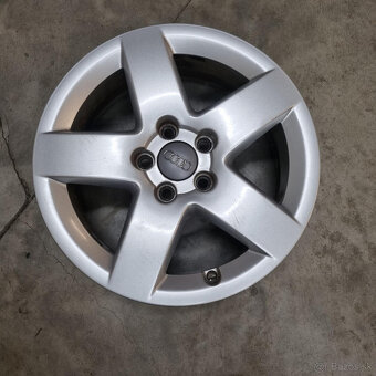 Hliníkové AUDI disky 5x100 R15 6.0J ET38 - 2