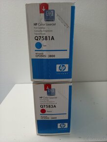 Original tonery HP Q7581 A, HP Q 7583 A - 2