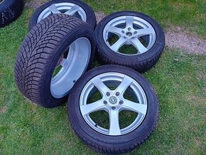 17" ALU 5x115 Opel Zafira + zimné 225/50 r17 8,5mm TOP sada - 2