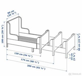 Ikea busunge postel - 2