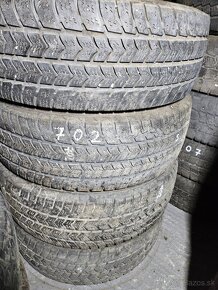 Plechové disky 5x120 + zimné pneu 205/65r16c - 2