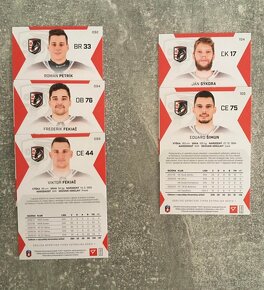 Hokejové kartičky TIPOS EXTRALIGA 21/22 - 2