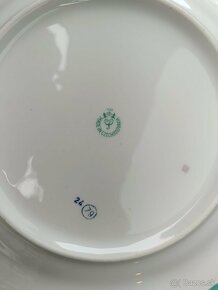 Predám staré porcelánové taniere s označením 1792 - 6ks - 2