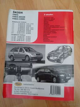 Kniha Škoda Fabia I - prevádzka, údržba, opravy - 2