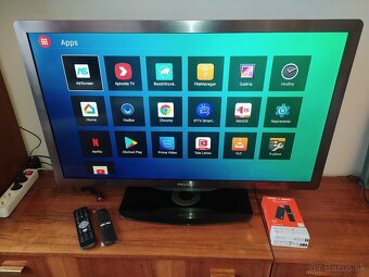 37" LED SMART TV Philips 37PFL6606+ Android Smart Box - 2