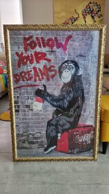 Obraz FOLLOW YOUR DREAMS by Mr. Brainwash - 2