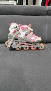 Dievčenské kolieskové korčule ROLLERBLADE-veľkosť 29-33 - 2