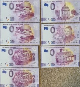 0 euro bankovky - 2