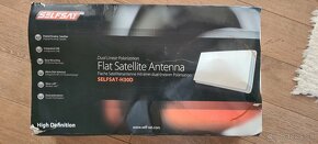 Plochá satelitná anténa - 2
