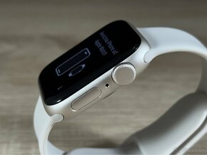 NOVÉ Apple Watch SE 40 mm GPS Silver Aluminium + ZÁRUKA - 2