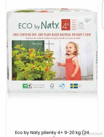 Predám nové detské plienky Eco by Naty. - 2