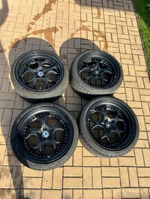 5x112 R19 predok 9.5”, zadok 10.5” Schmidt VN disky + 255/35 - 2