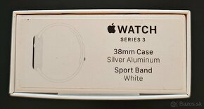 Apple Watch Series 3 38mm Silver/White - 2