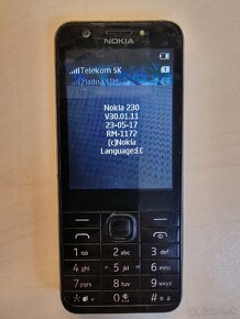 Nokia 230, RM-1172 cierny - 2