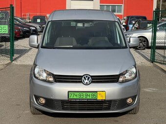 ► VW CADDY MAXI 2,0 TDI - 103 KW, 7 MÍST, PARKO. SENZORY ◄ - 2