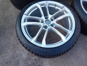 19" ALU 5x112 or AUDI R8 dvojrozmer, zimné pneu ako nove TOP - 2