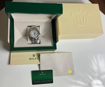 Rolex Datejust 41 white pearl dial - 2