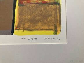 6 farebných litografií Endreho Nemesa, 1953 - 2