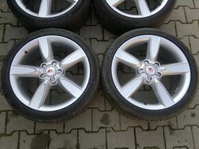 Elektrony Seat Leon 5x112 r18, letne pneu. 225/40 R18 - 2