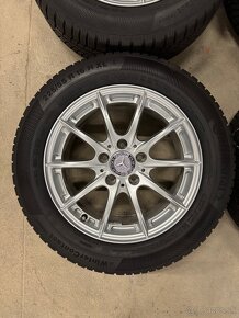 hliníkové disky mercedes r16, zimné pneumatiky 225/55r16 - 2