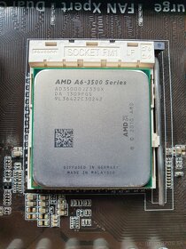 AMD A6-3500 + matičná doska - 2