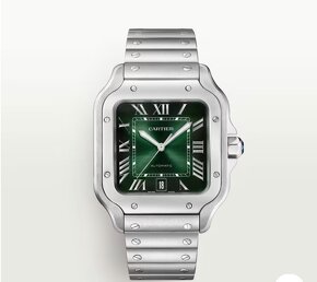 Cartier De Santos Green Dial XL - 2