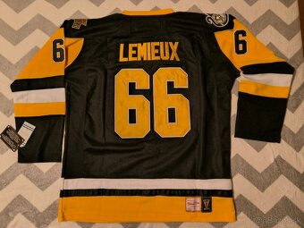 Novy Hokejovy dres Mario Lemieux Penguins XL - 2