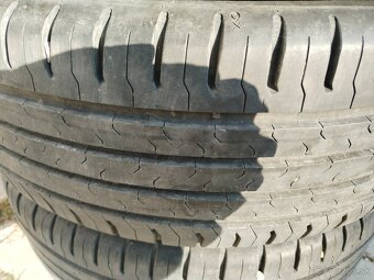 Predám letné pneumatiky Continental 195/55R16 87h - 2