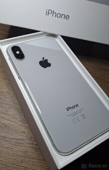 IPhone X 64GB Silver-Batéria 100 %-TOP AKCIA-ČÍTAJ POPIS - 2