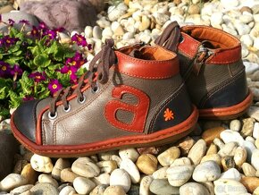 Art shoes - skvelé topánky s viazaním aj zipsom veľkosť 31 - 2