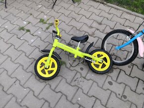 Detský bicykel + odrážadlo - 2