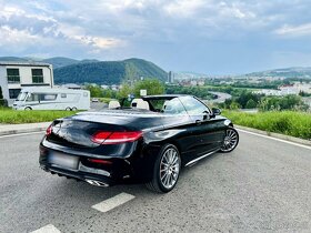 C Cabrio Kabriolet AMG - 4Matic,Burmester,Biela Koža - 2