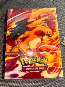 Charizard album a 50 Pokémon originál kariet + V karta - 2