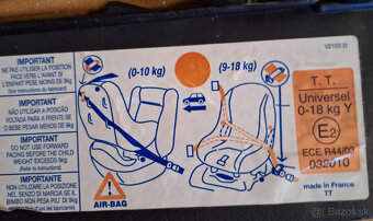 detska sedacka 0-18kg - 2