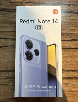 NOVÝXiaomi Redmi Note 14 5G 8GB/256GB černý - 2