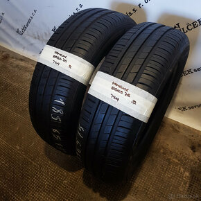 185/65 R15 HANKOOK pár letných pneumatík - 2