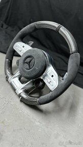 Carbon volant + airbag AMG G63 GLS GLC GLE S E C - 2