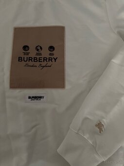 Mikina Burberry biela - 2