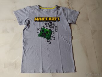 MINECRAFT tričká v. 170 /176 krátky rukáv - 2