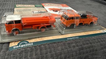 Tatra 813 + Škoda liaz 706 RTH 1:43 DeaGostini + CZ časopis - 2