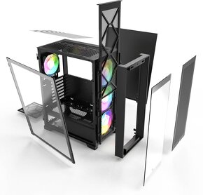 PC skrinka MONTECH air 1000 RGB NOVÁ - 2