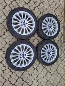 8+mm kolesá Ford R17 5x108, nove letne pneu 215/50 R17 - 2