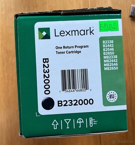 Lexmark originál toner B232000, čierny - 2