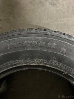 ZIMNÉ PNEU MICHELIN 215/70r16 - 2