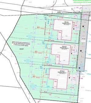 STAVEBNÉ POZEMKY S PROJEKTOM ROD.DOMU, BITAROVÁ, VÝMERA... - 2