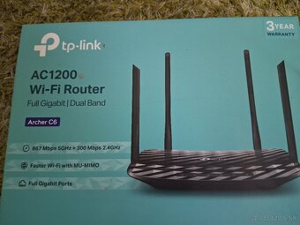 Wifi router tplink archer ac1200 c6 - 2